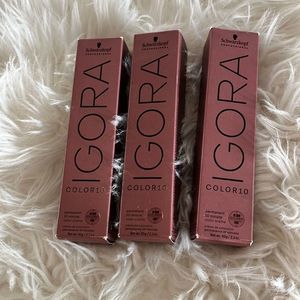 igora color 10 brand new hair dye
